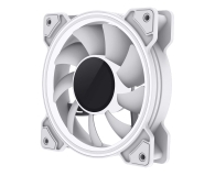 GAMEMAX DUAL RING INFINITY WH White ARGB 120mm - 1521929 - zdjęcie 2